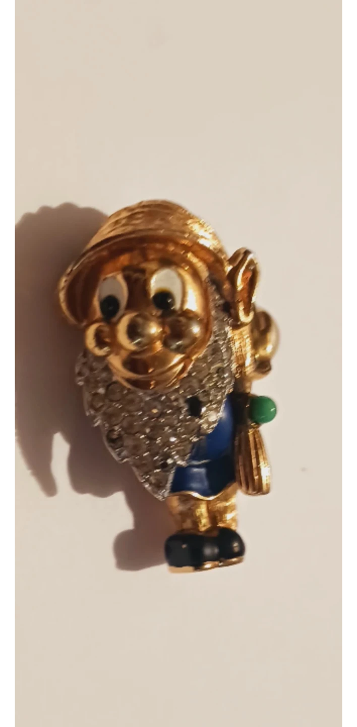 JOMAZ JOSEPH MAZER DESIGNER SIGNED DWARF BROOCH - photo 2