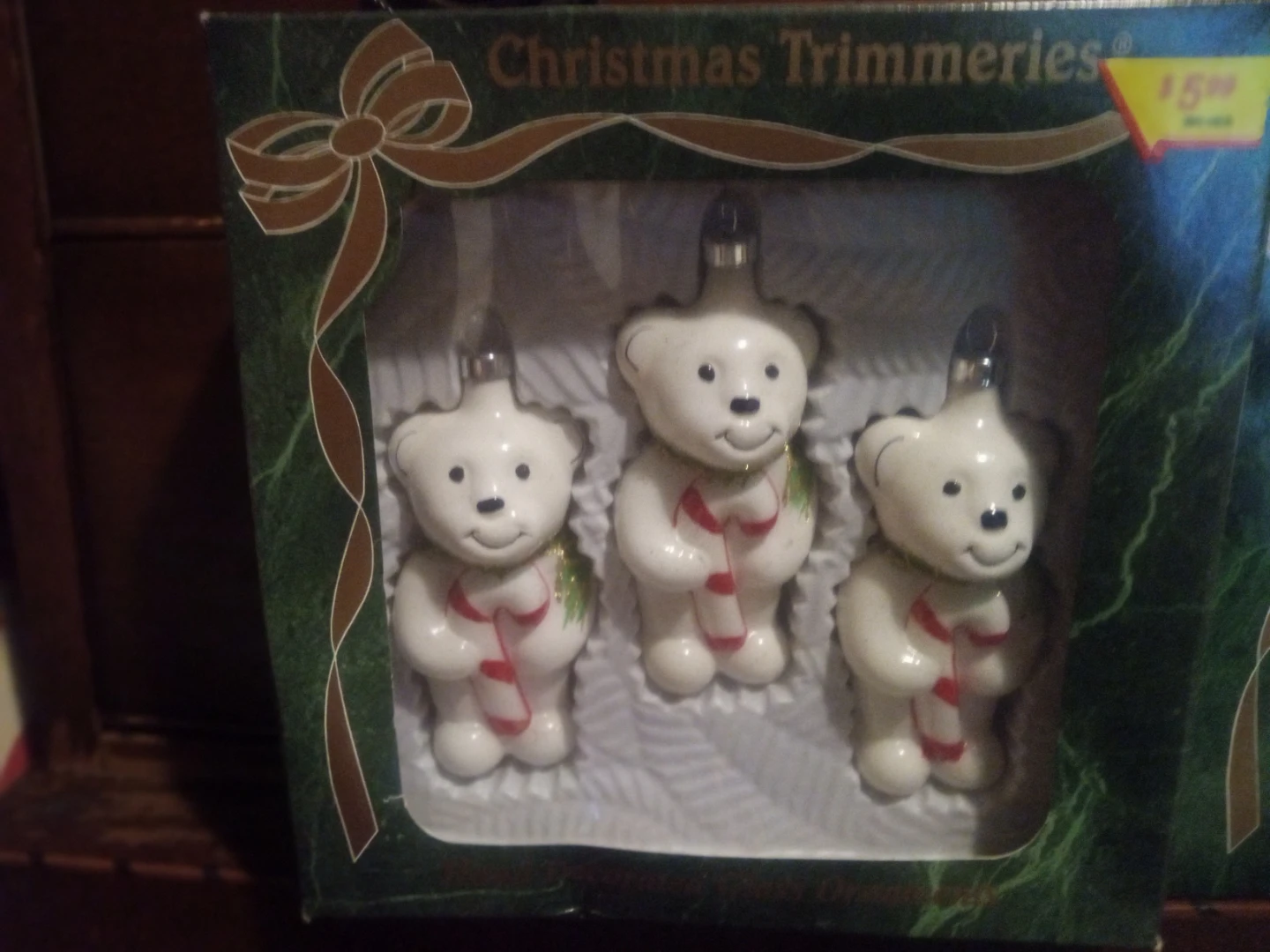 Bradford Christmas Ornaments - 3 Snowman and 6 Bear Sets - photo 2