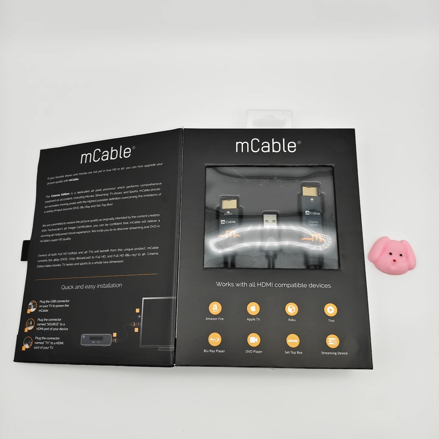 mCable Cinema Edition 4K HDMI Cable 9ft. - photo 2