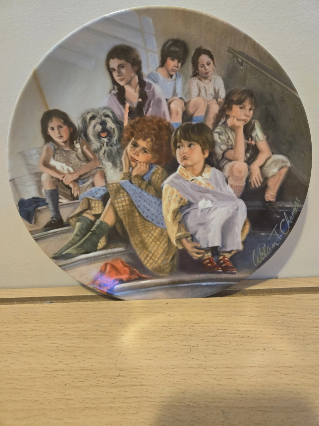 Knowles "Annie and the Orphans" Collector Plate