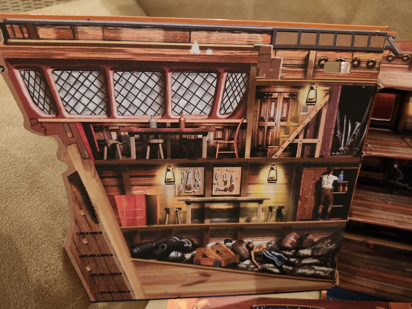 History in Action Pirate Ship Fold-out Model Kit - photo 3