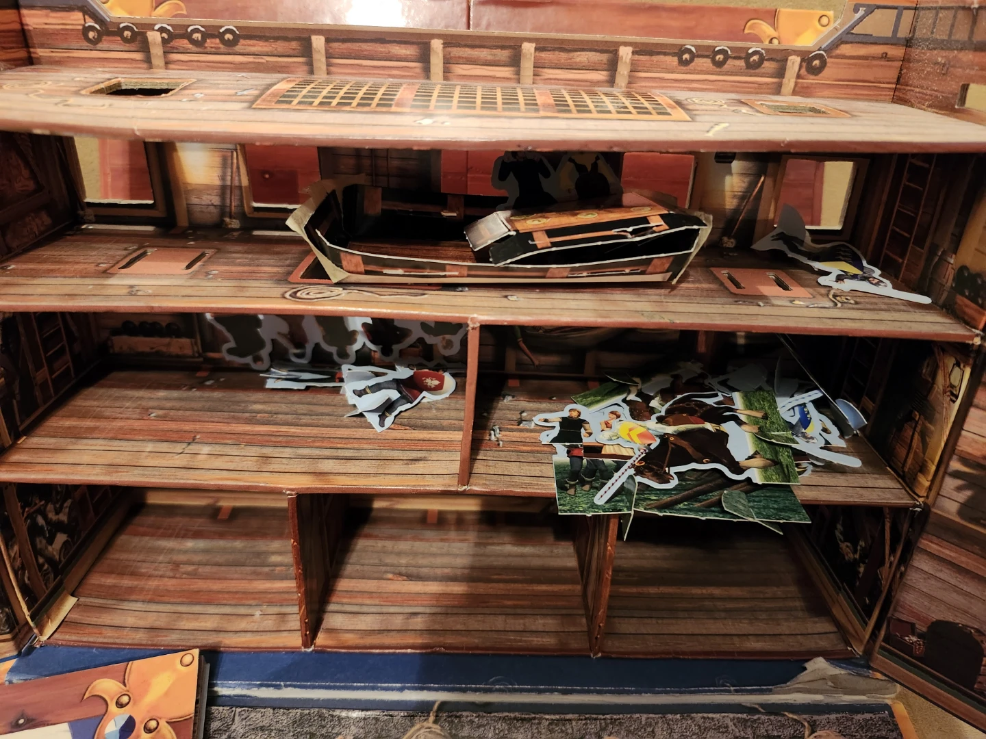 History in Action Pirate Ship Fold-out Model Kit - photo 4