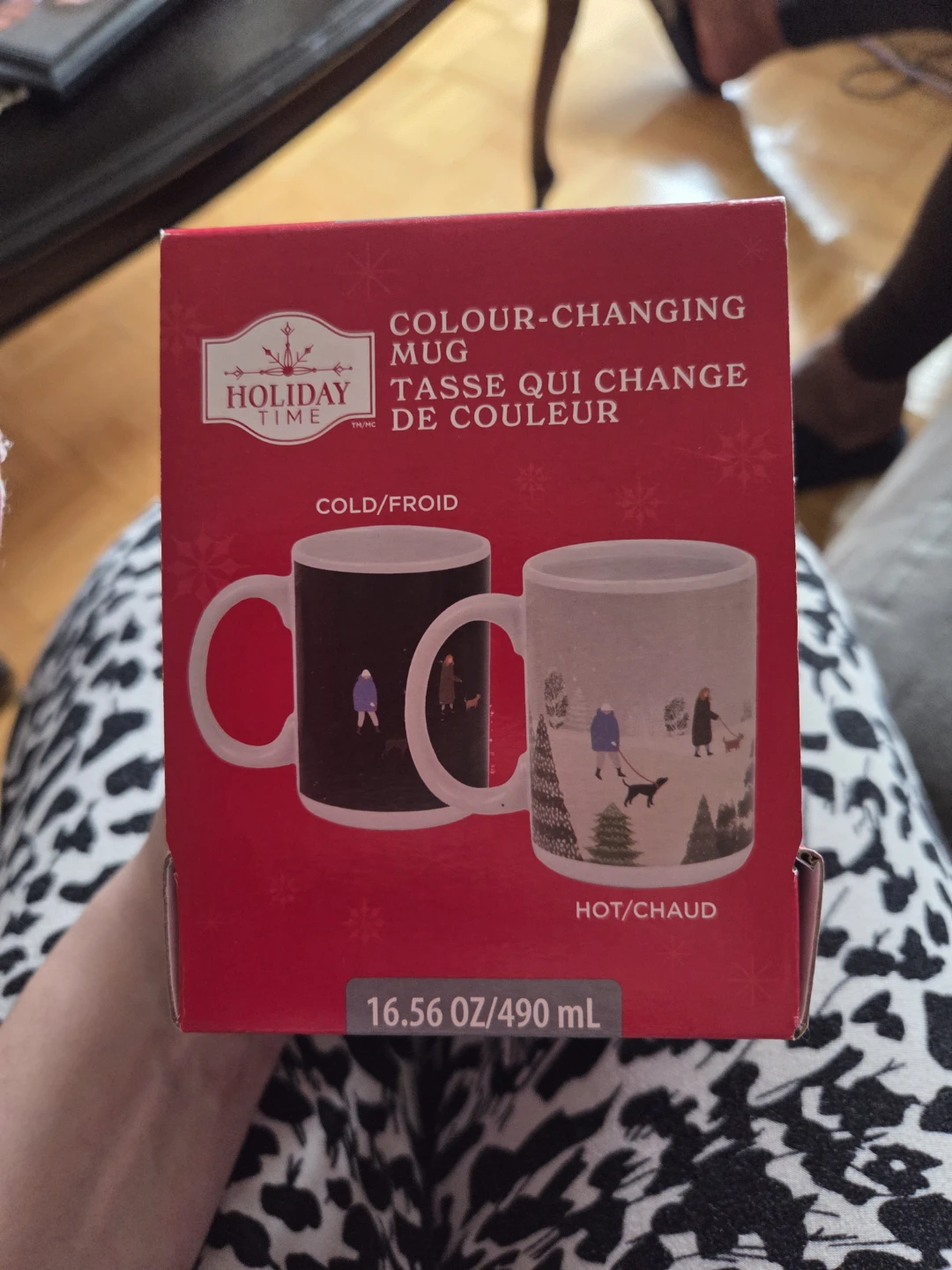 🥕Holiday Time Colour-Changing Mug 16.56 oz