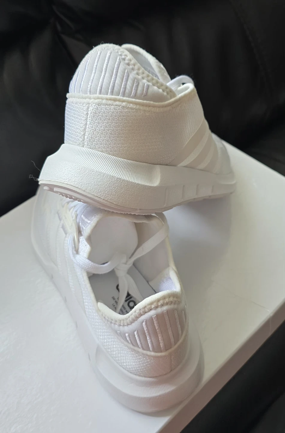 Brand new Adidas SwiftRun X running shoes All White for sale - photo 4