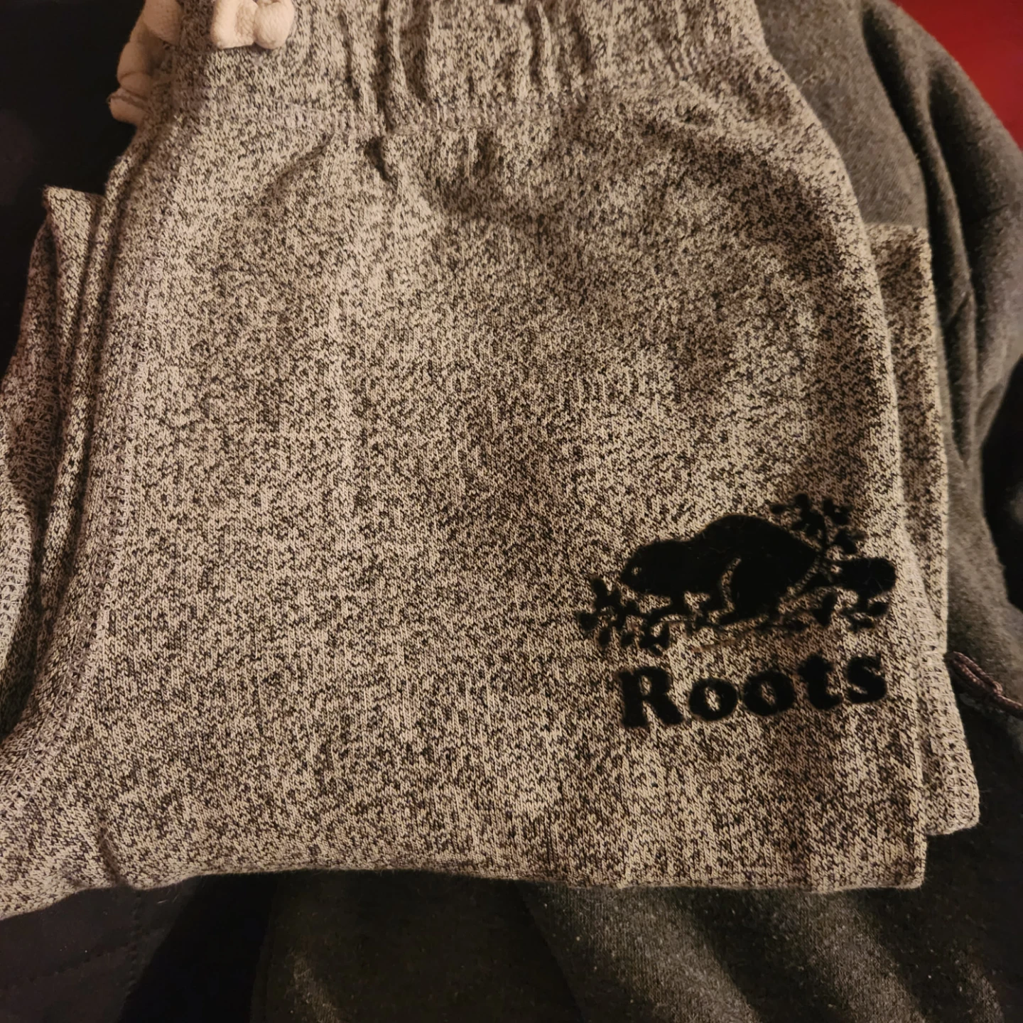 Roots salt and pepper pants size 14