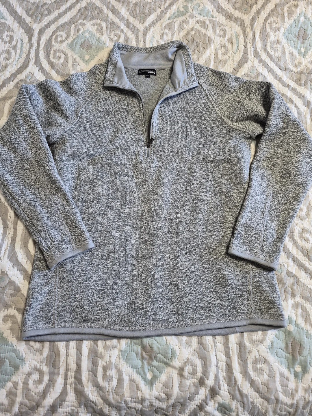 Ladies Size Large Stormpack Sunice 3/4 Zip up Pullover Sweater
