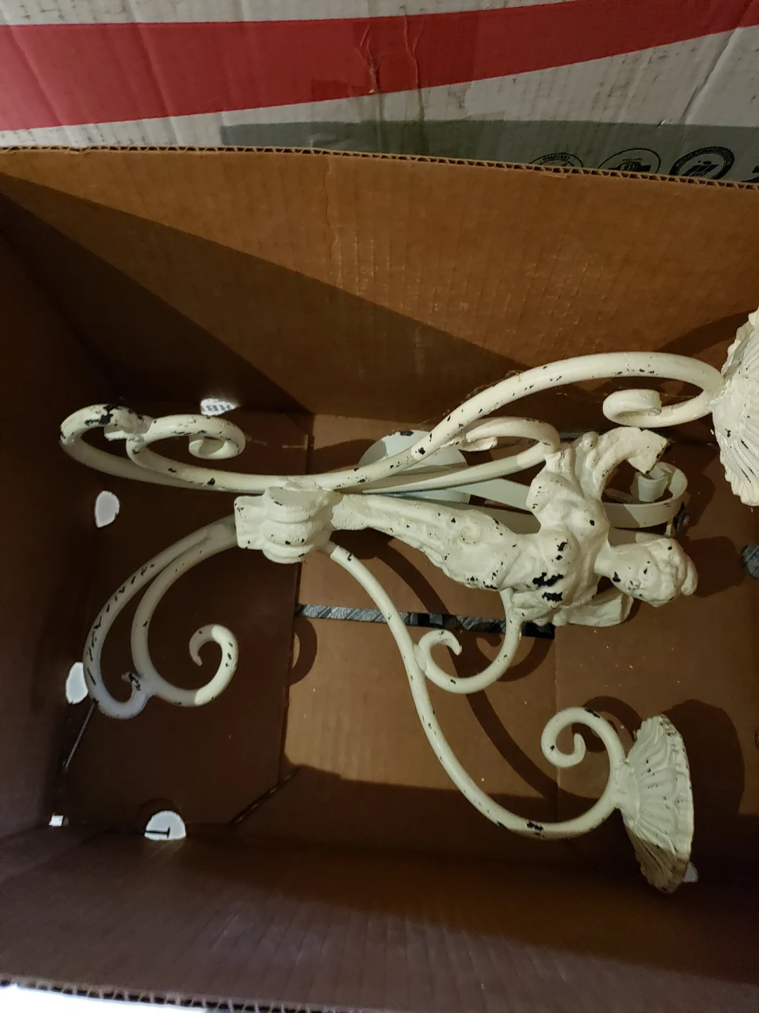 Pair of Vintage Angel Cherub Wall Sconces - photo 4