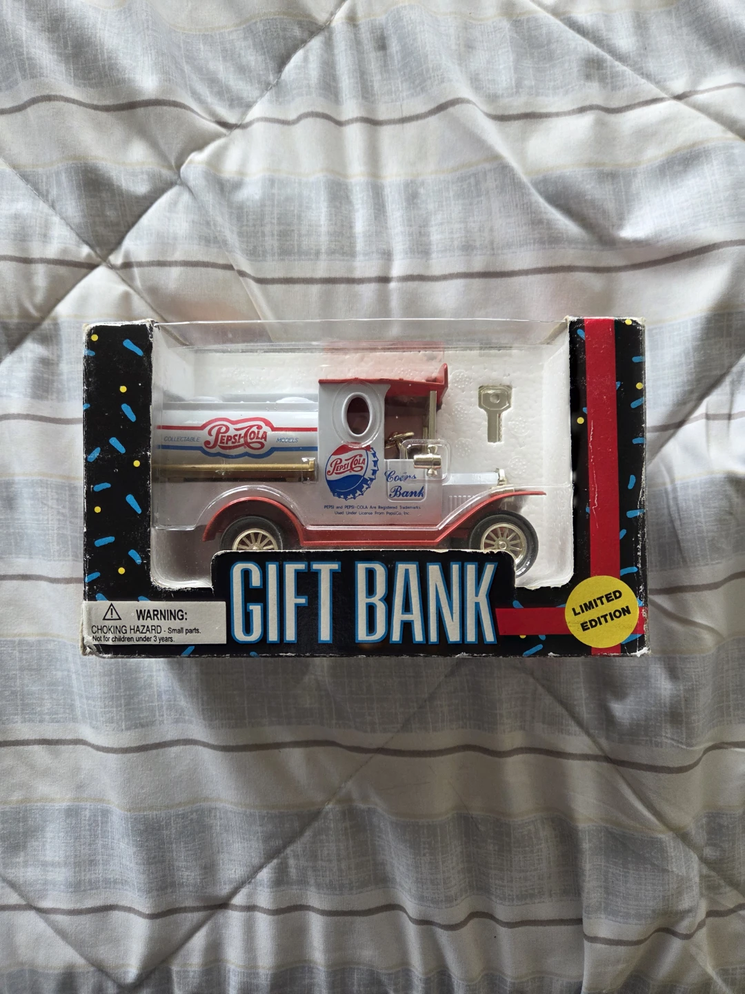 Pepsi-Cola Collectible Die-Cast Gift Bank