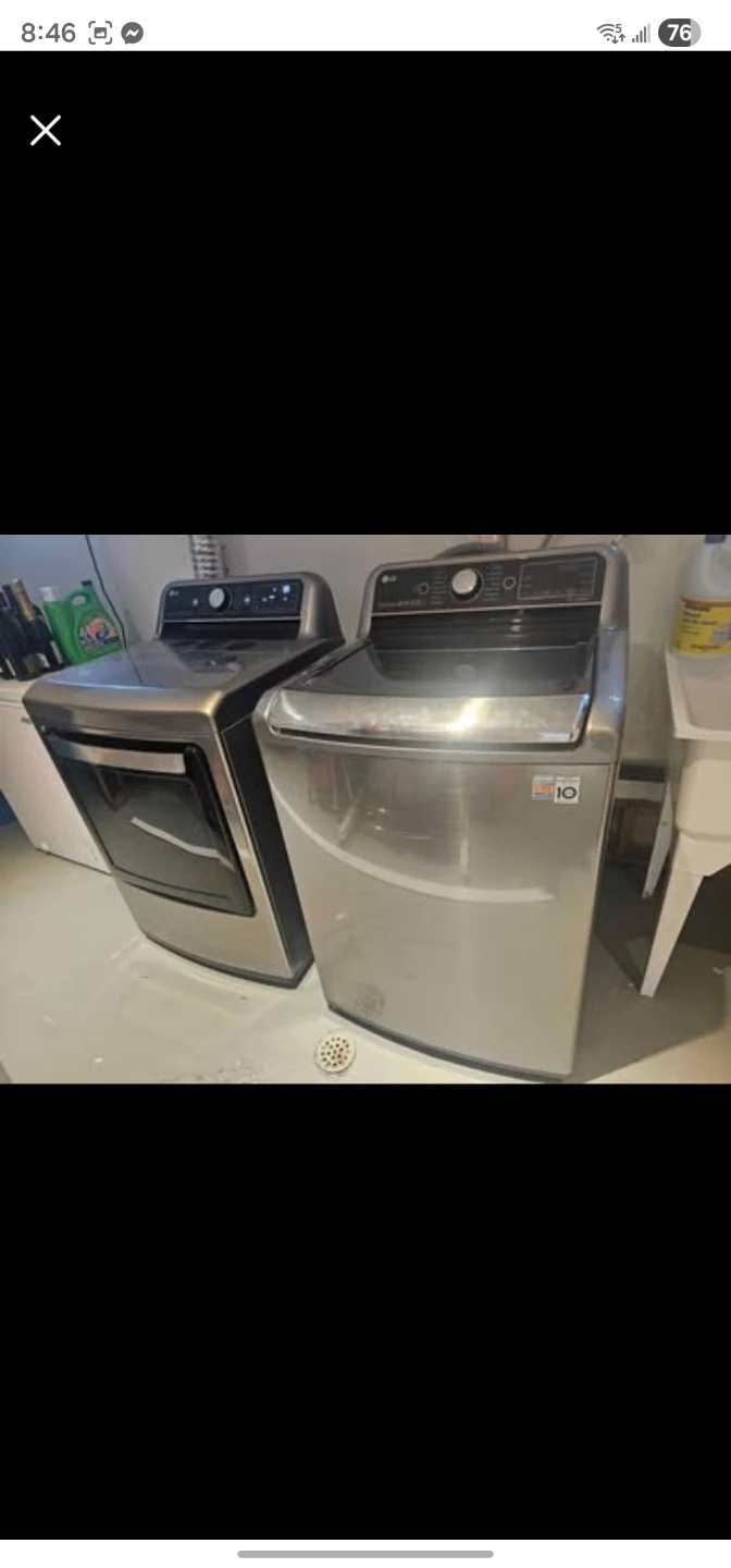 LG washer and dryer - photo 2