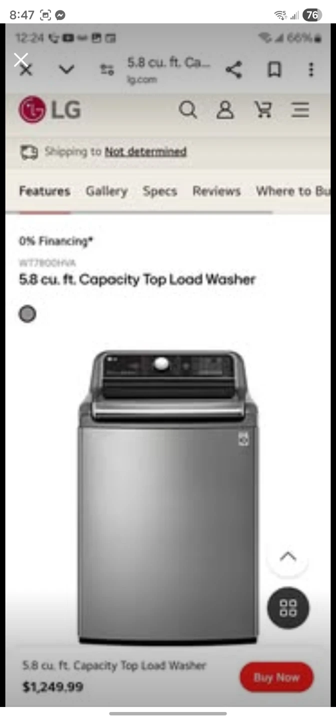 LG washer and dryer - photo 5