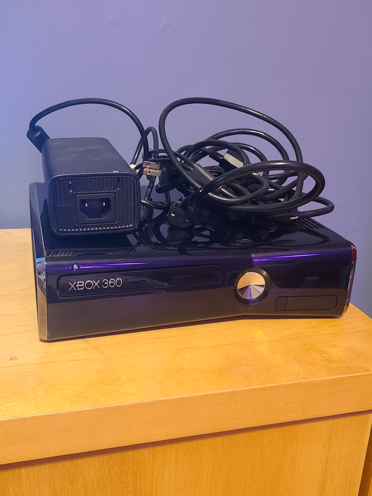 Xbox 360 Console with 3 Controllers