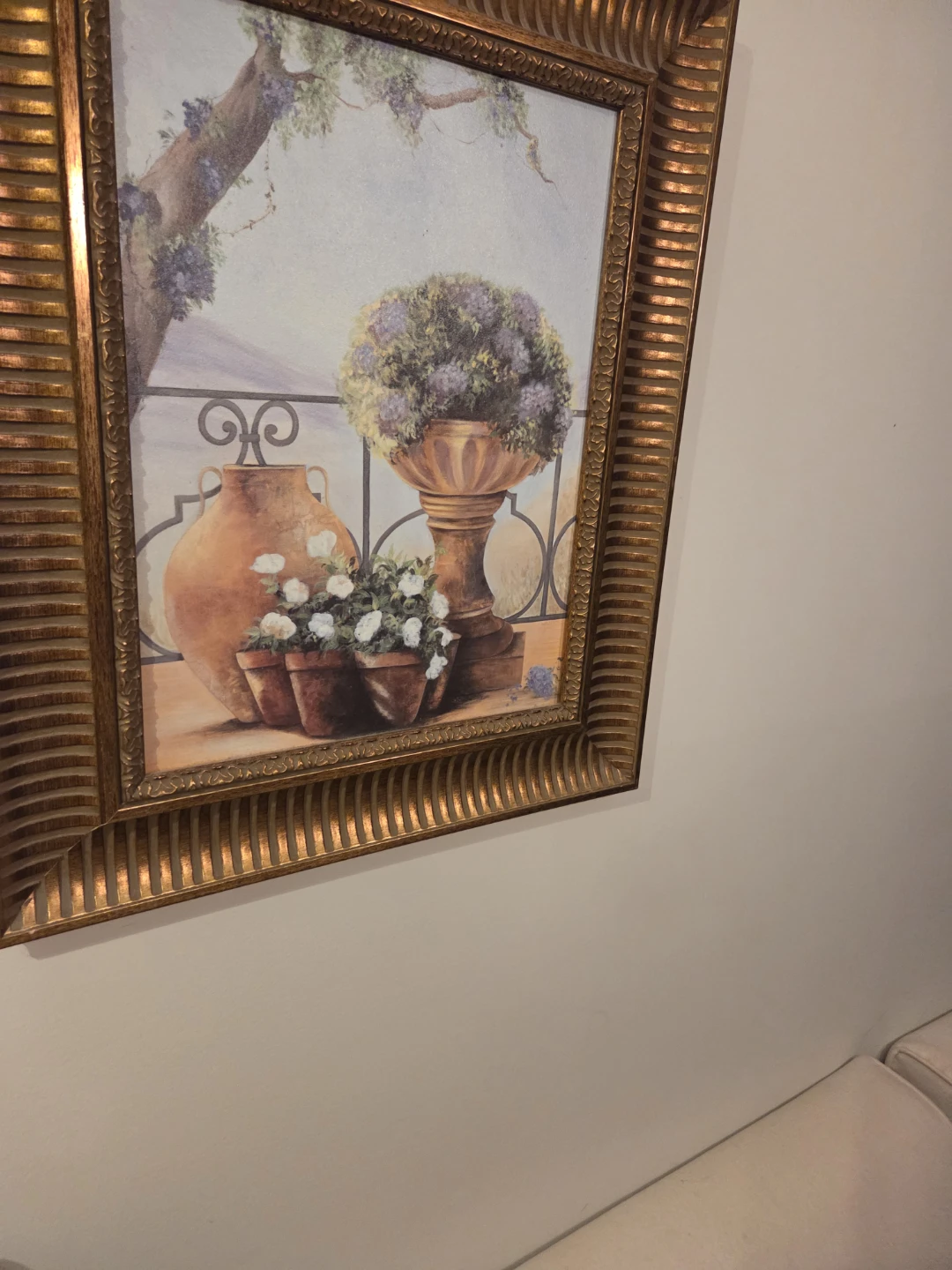 Framed Artwork Set - Tuscan Balcony Scene - photo 2