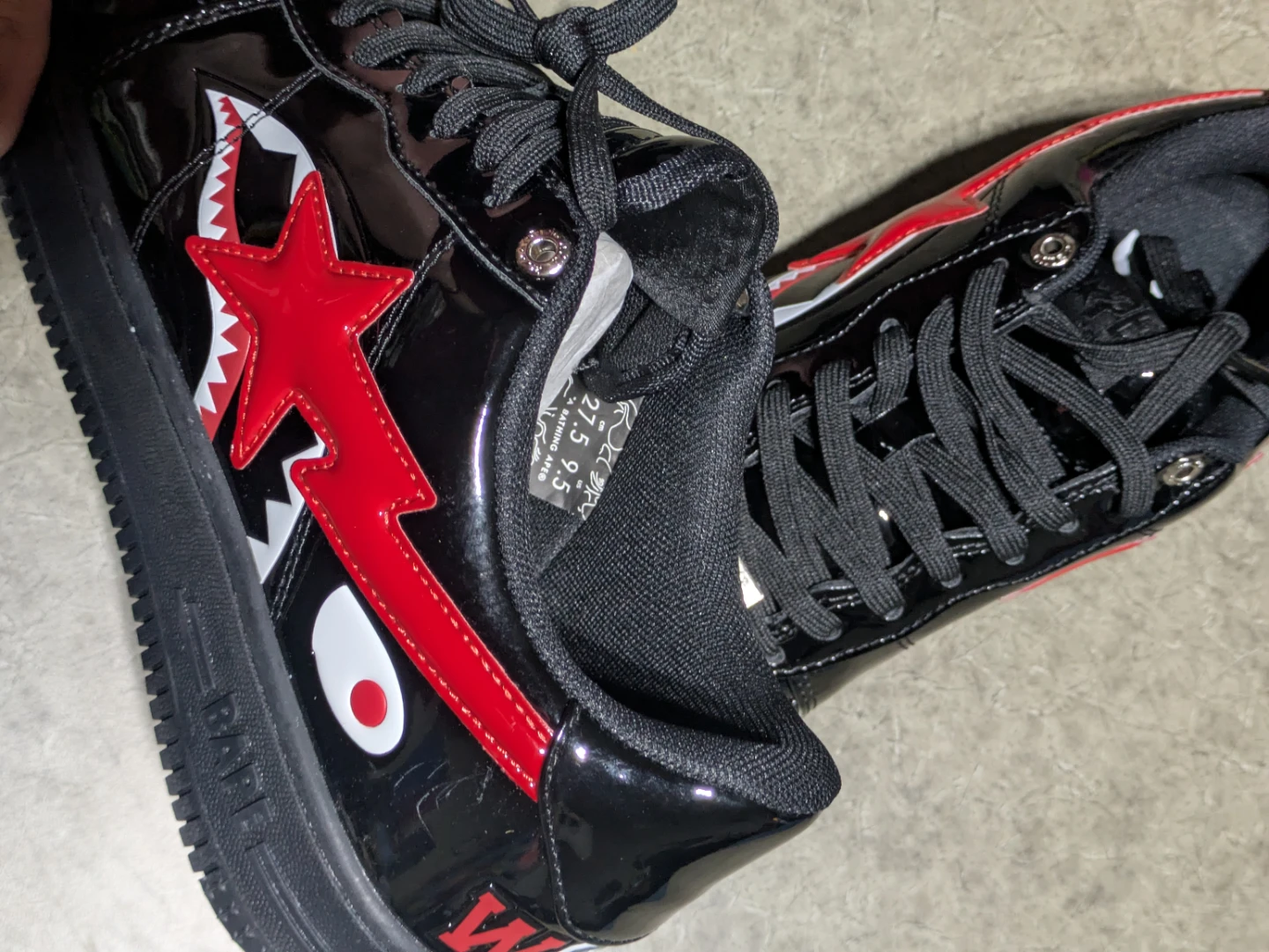 A Bathing Ape BAPE STA Shark Sneakers - photo 4
