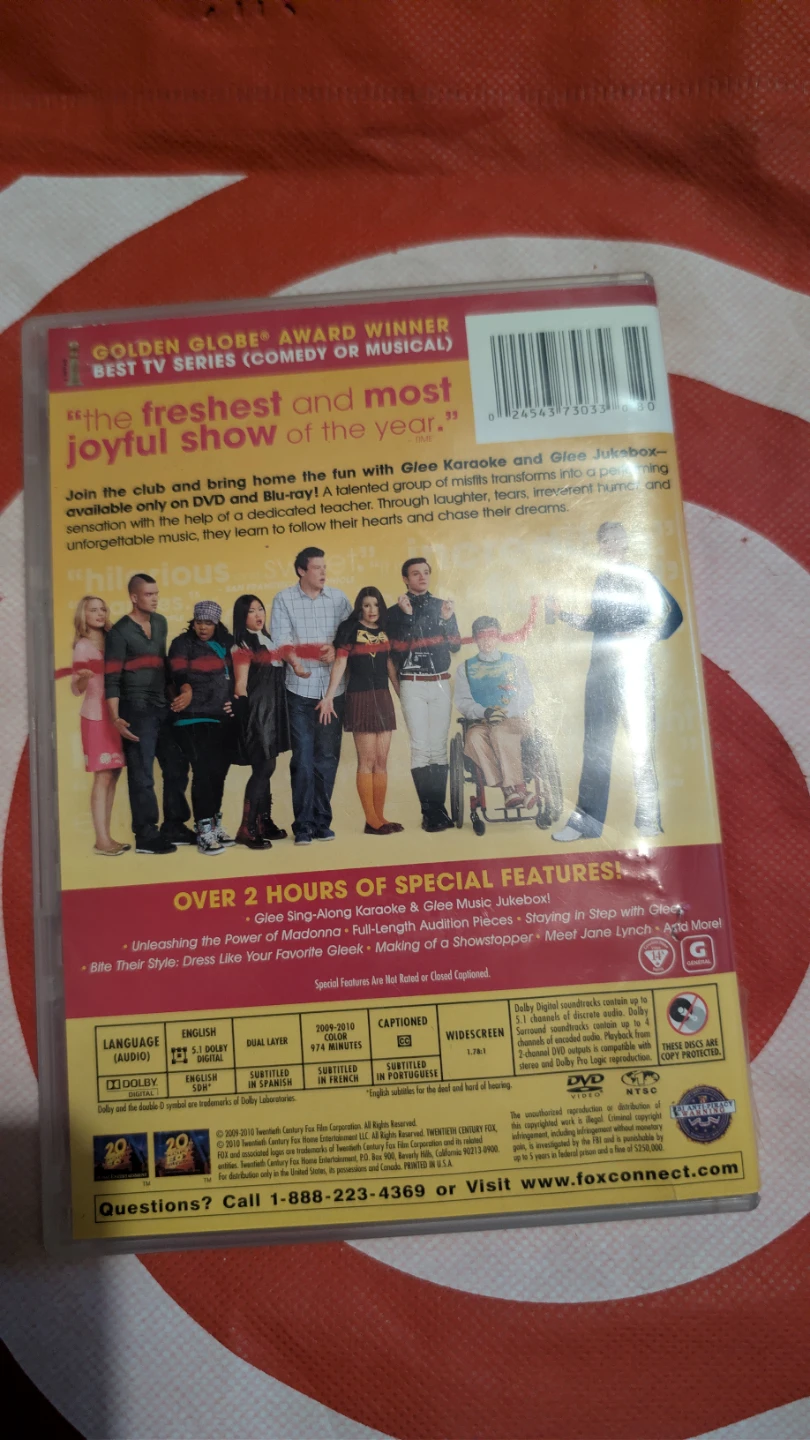 Glee The Complete First Season DVD Set - photo 2
