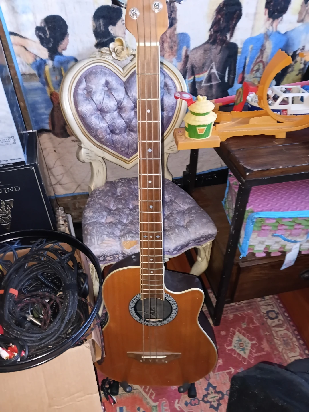 Ovation Acoustic Bass Guitar