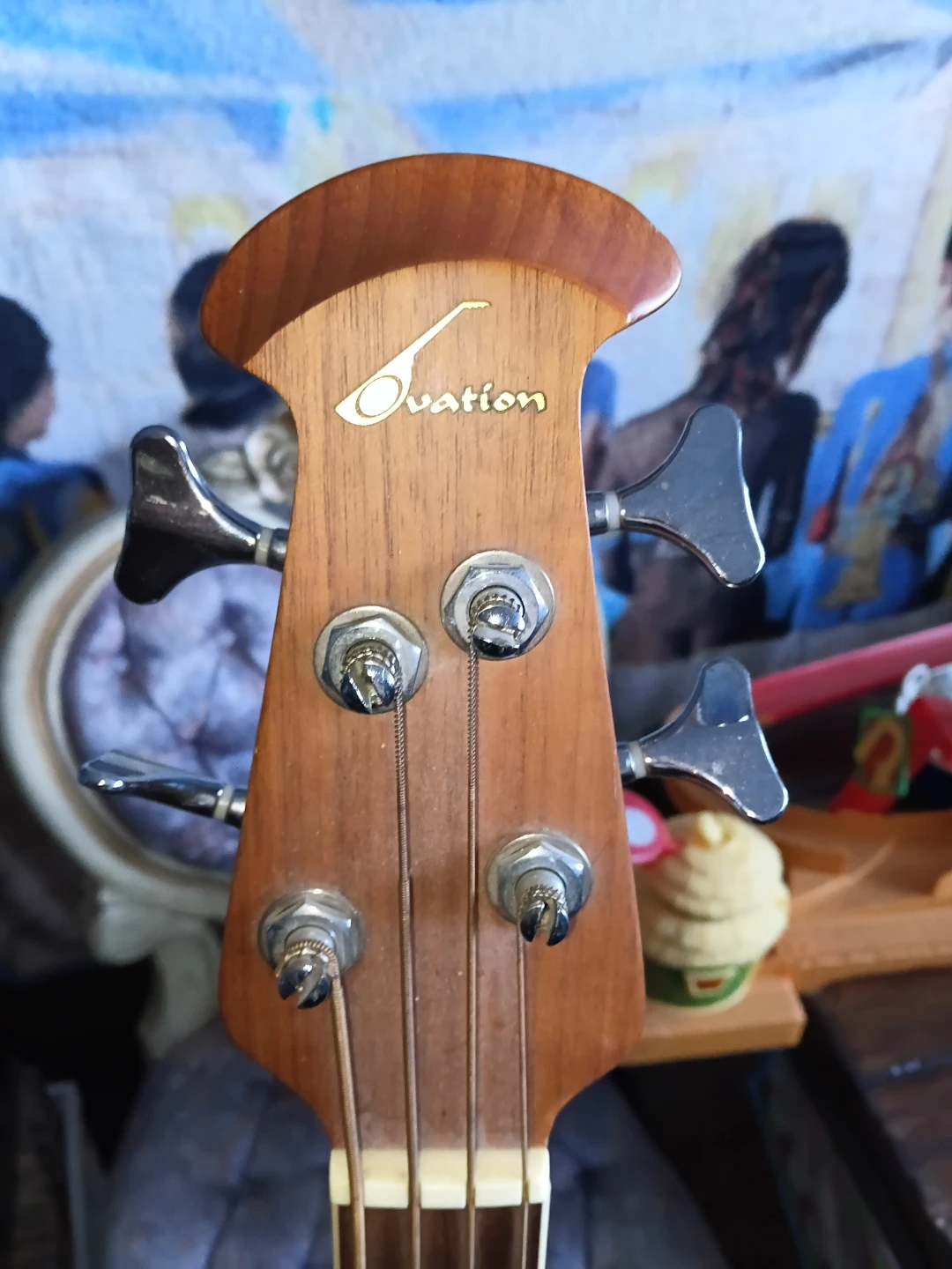 Ovation Acoustic Bass Guitar - photo 2