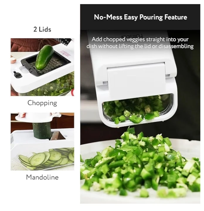 NEW!    8-in-1 Vegetable Chopper - photo 4