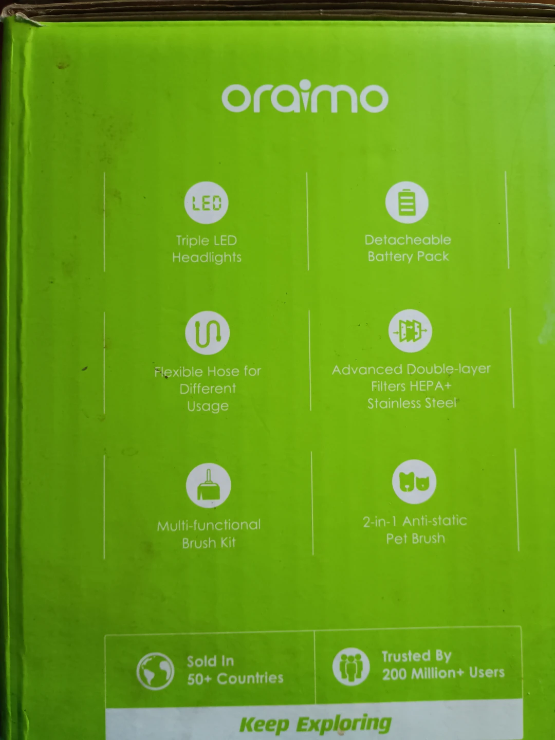 Oraimo UltraCleaner H3 Cordless Handheld Vacuum - photo 3