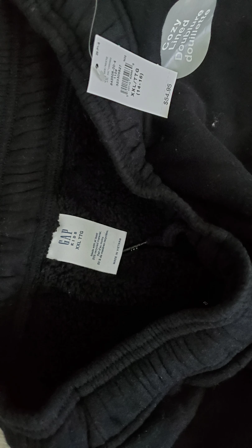GAP Kids XX-Large Cozy Lined Joggers - photo 3