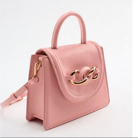 MINI CITY BAG WITH CHAIN STRAP - photo 2