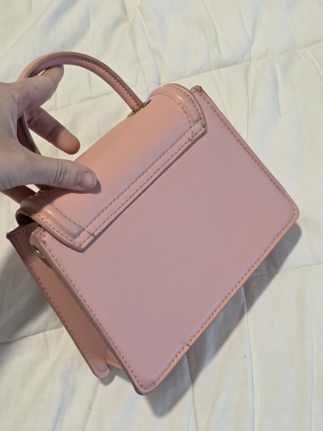 MINI CITY BAG WITH CHAIN STRAP - photo 4