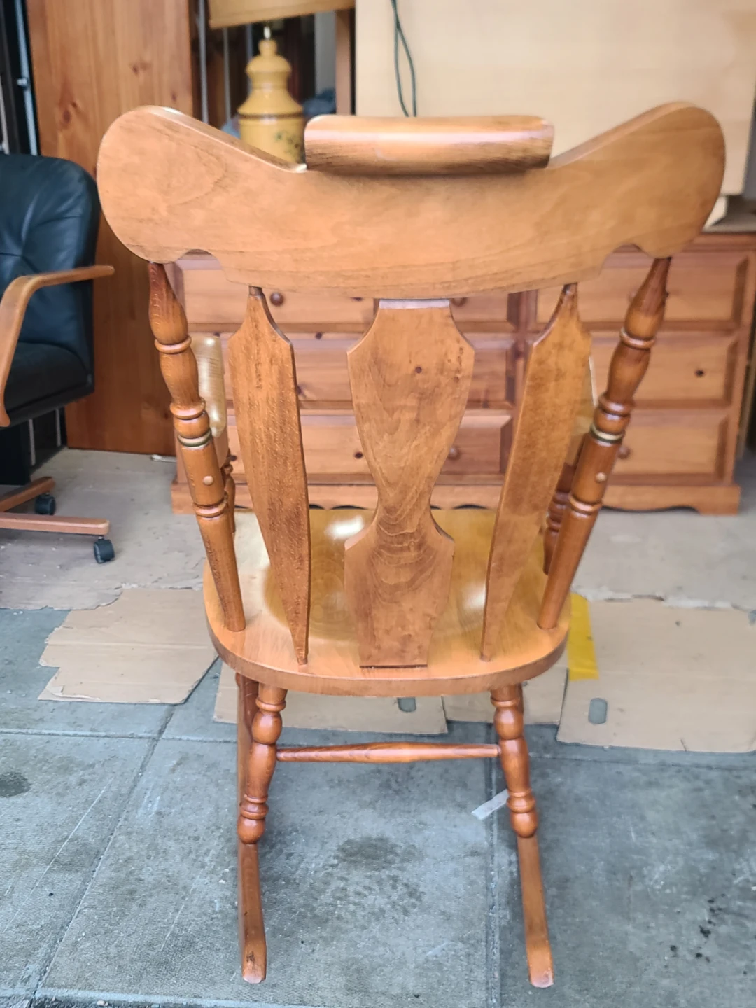 Wooden Rocking Chair - photo 3