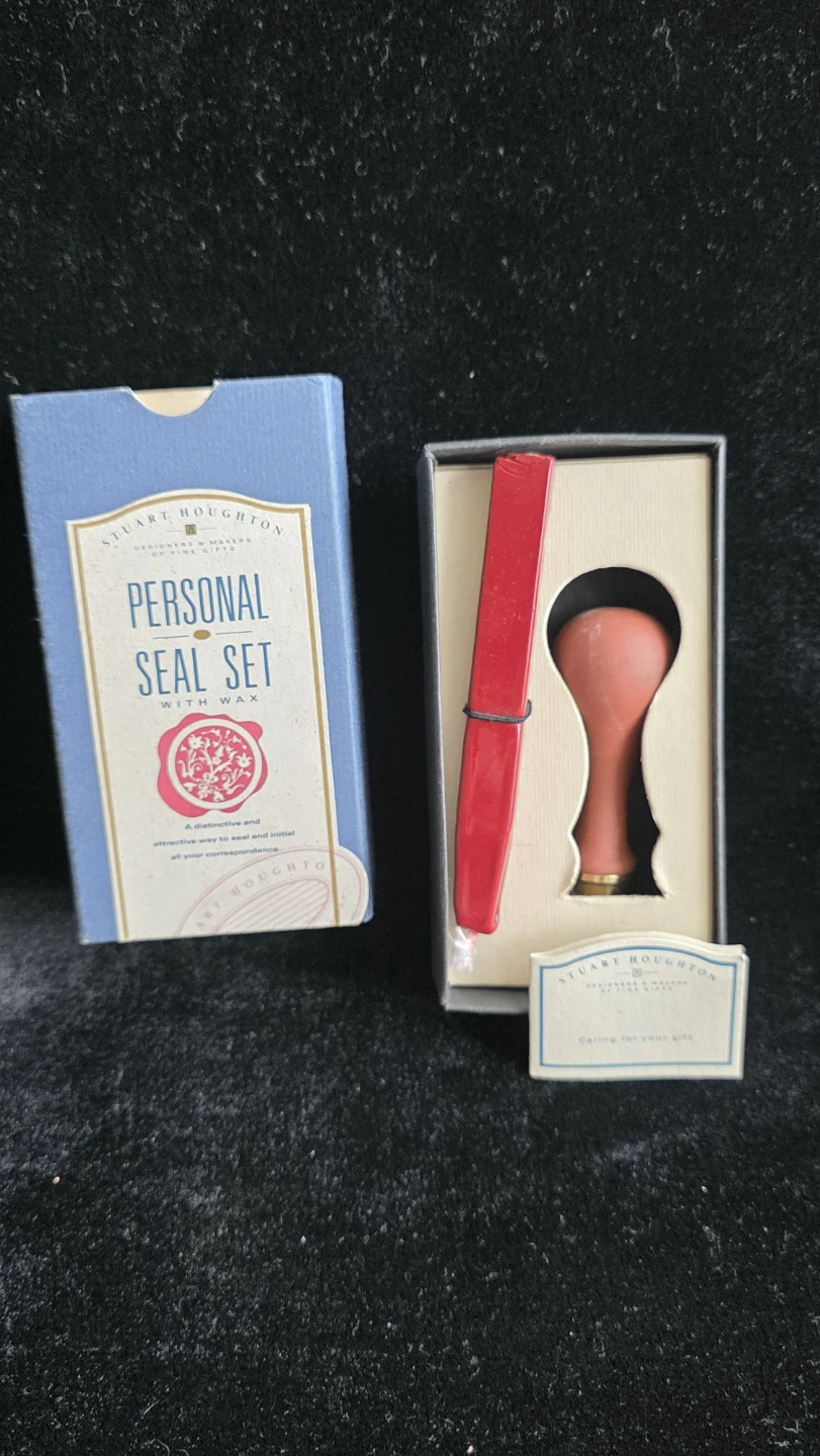 Stuart Houghton Personal Seal Set with Wax