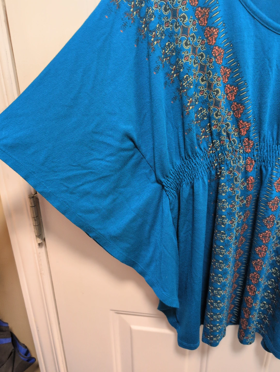 New Woman Design (NWD) Blue Kaftan Top L/G - photo 2