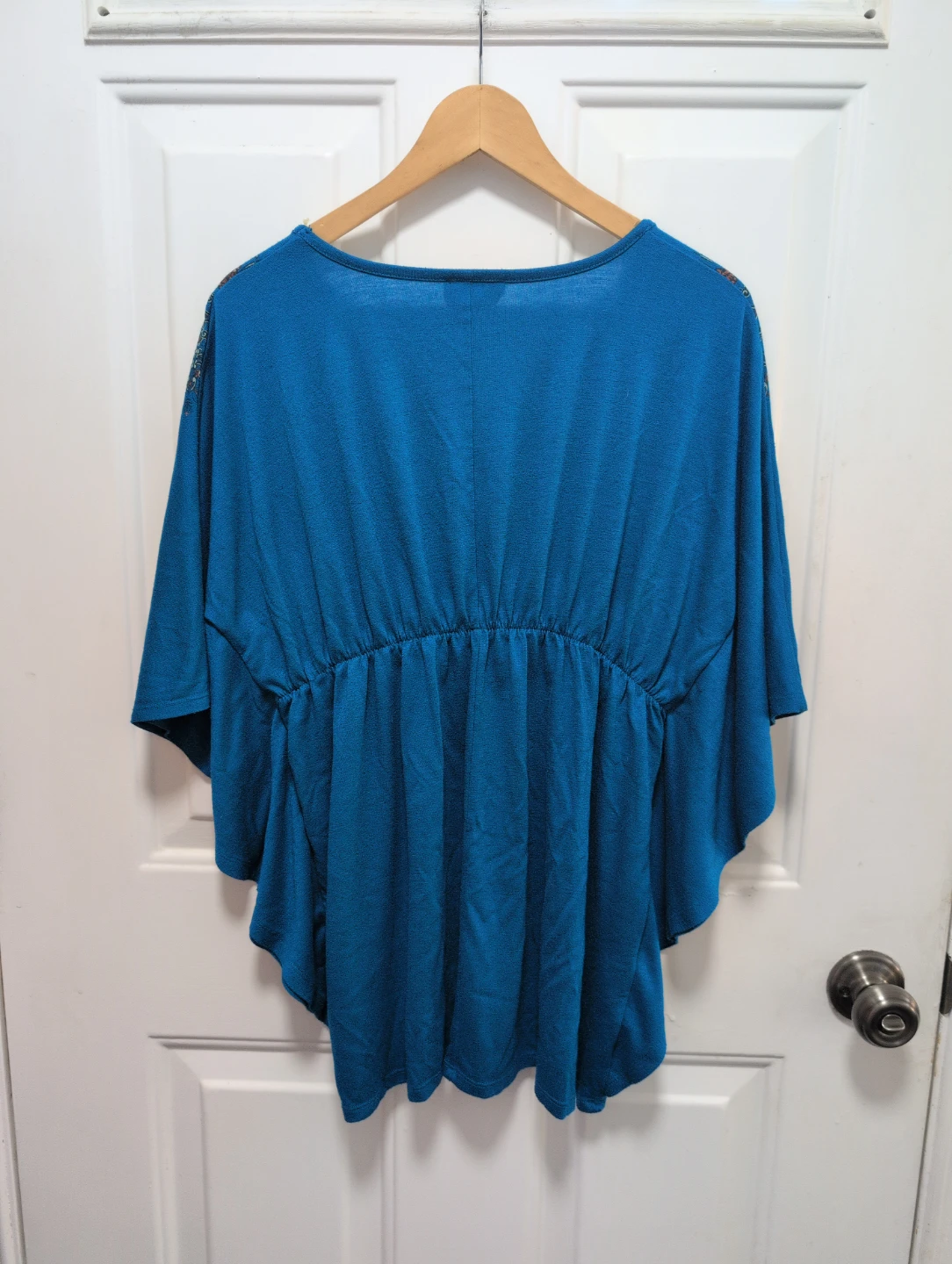 New Woman Design (NWD) Blue Kaftan Top L/G - photo 4