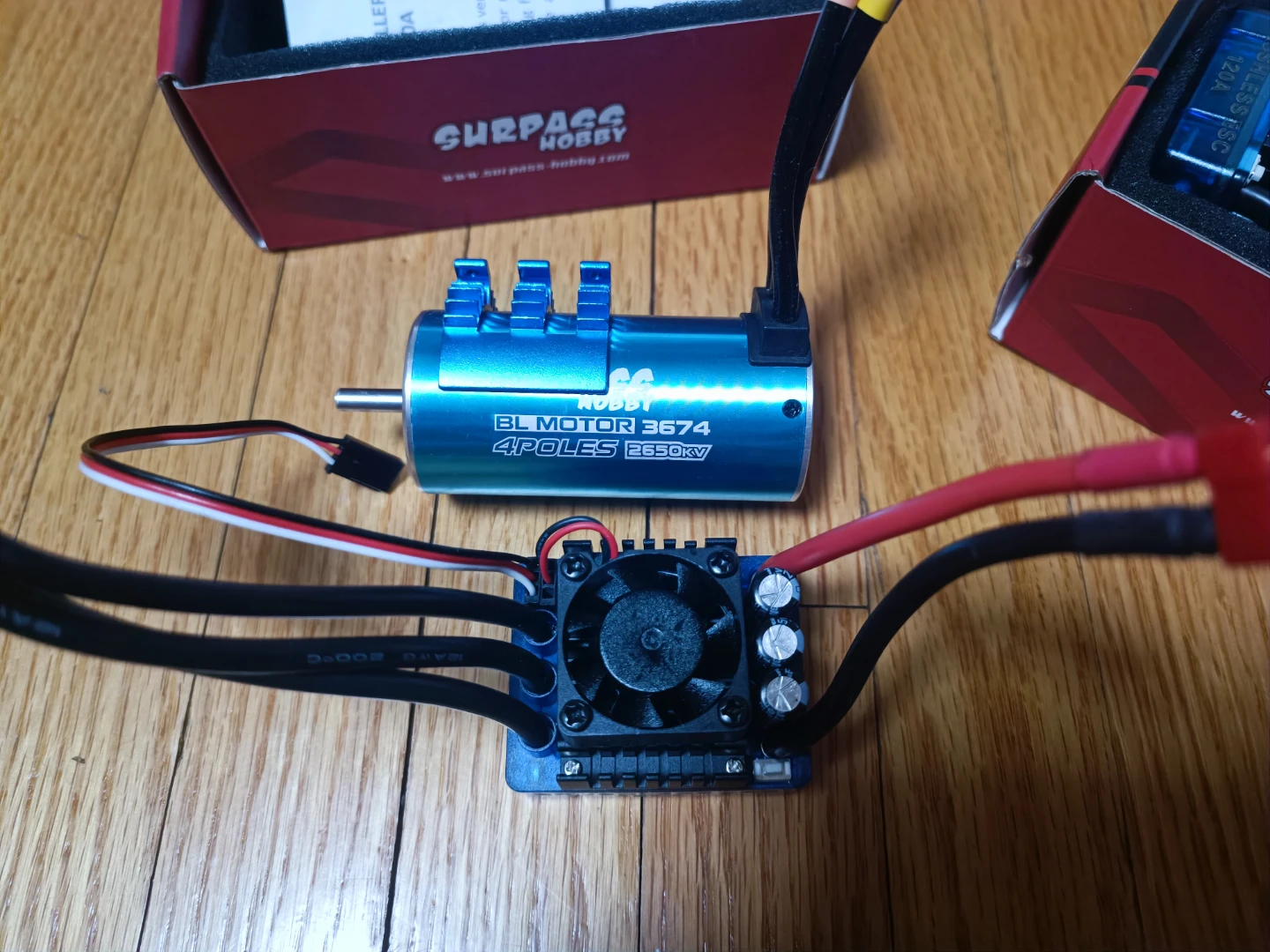 Surpass Hobby BL Motor 3674 2650KV 4 Poles Brushless Motor - photo 2