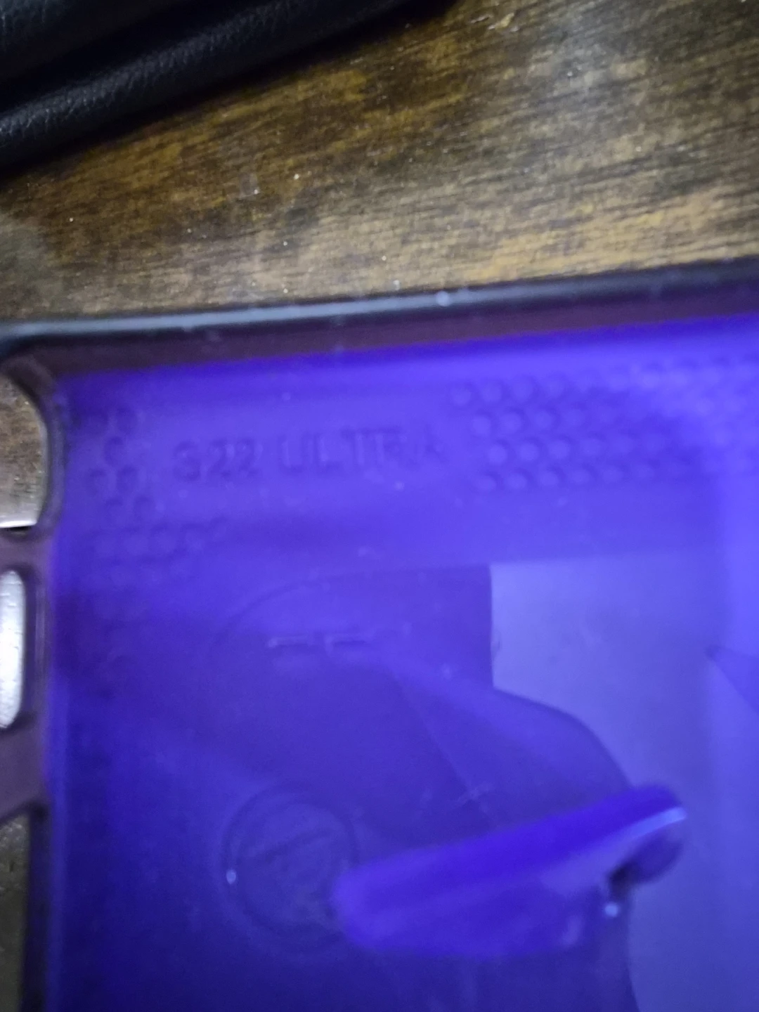 Purple Loopy Phone Case for S22 Ultra - photo 2