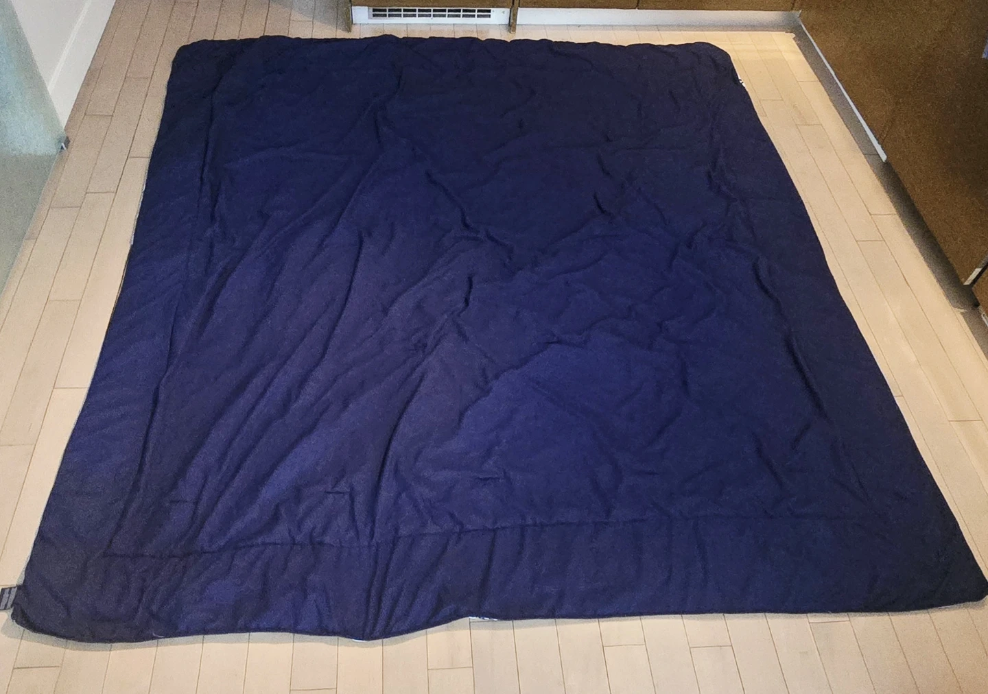 Chaps Home 3 Piece Comforter Set - Navy Stripe - photo 4
