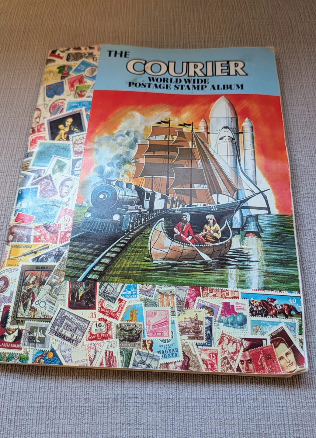The Courier Worldwide Postage Stamp Album