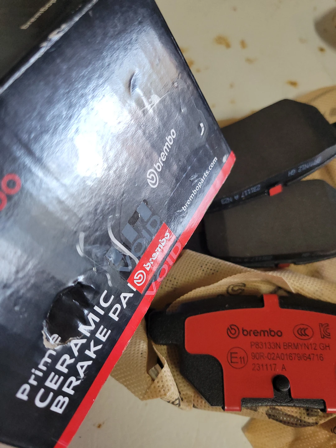 Brembo Prime Ceramic Brake Pads P83133N