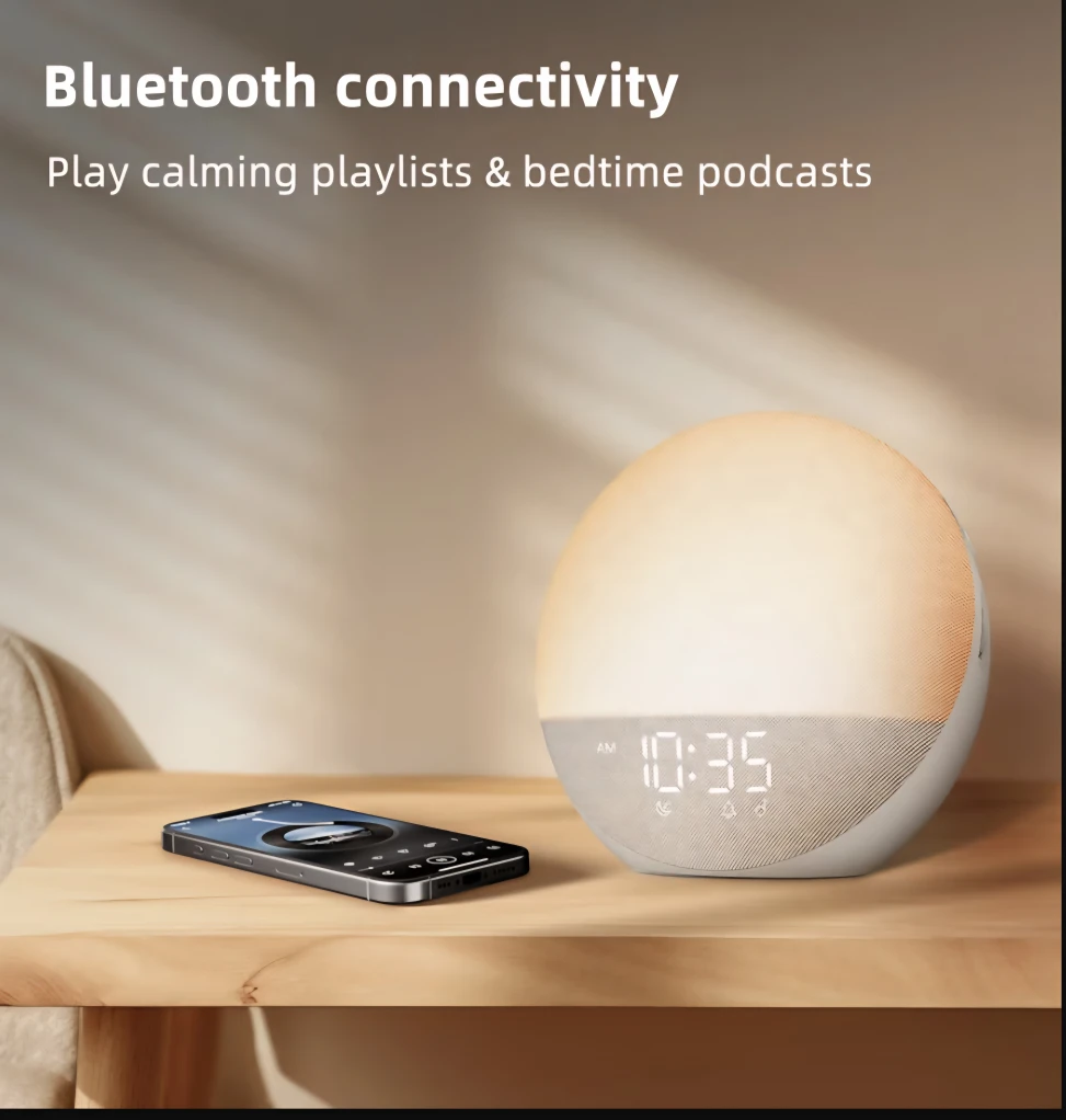 Odokee Sunrise Alarm Clock & Sleep Sounds Machine - photo 5