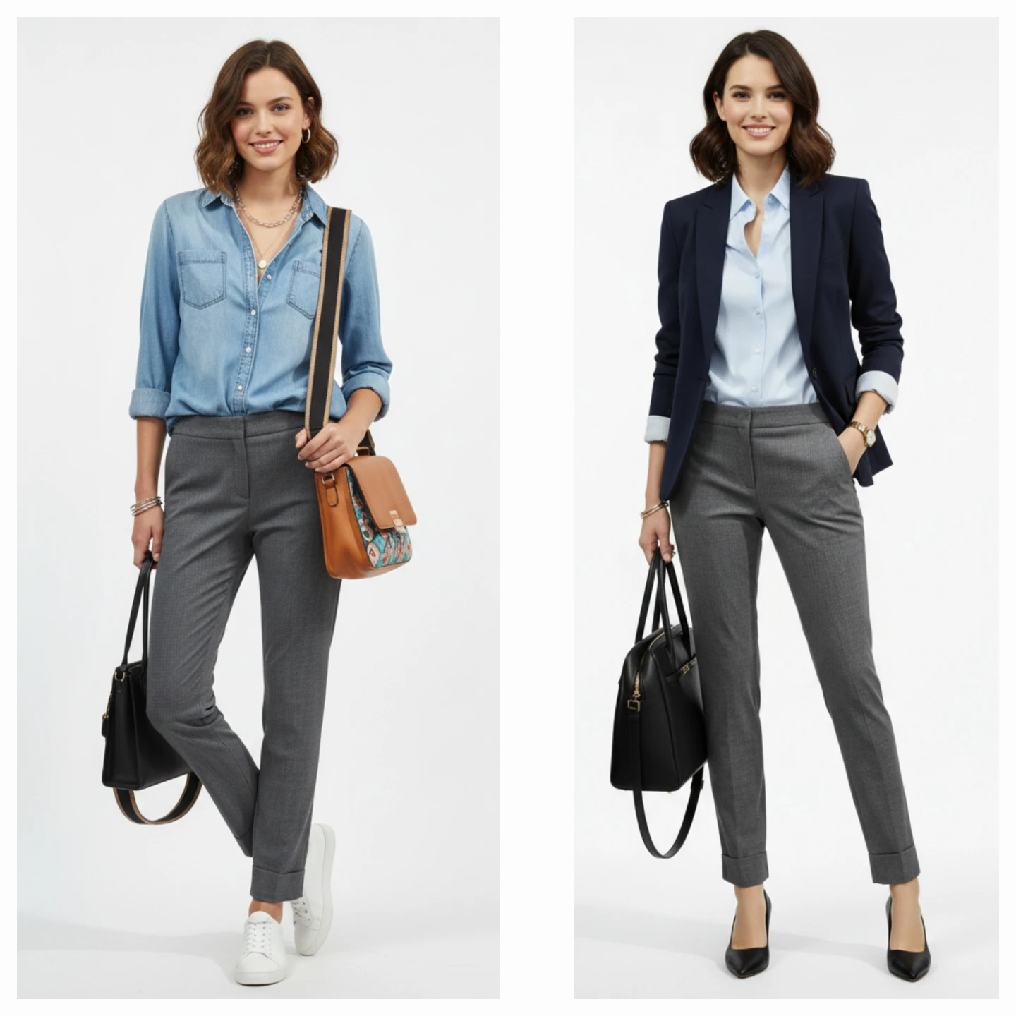 Fabiana Filippi Merino Wool Monili Tapered Trousers Size US XS - photo 4