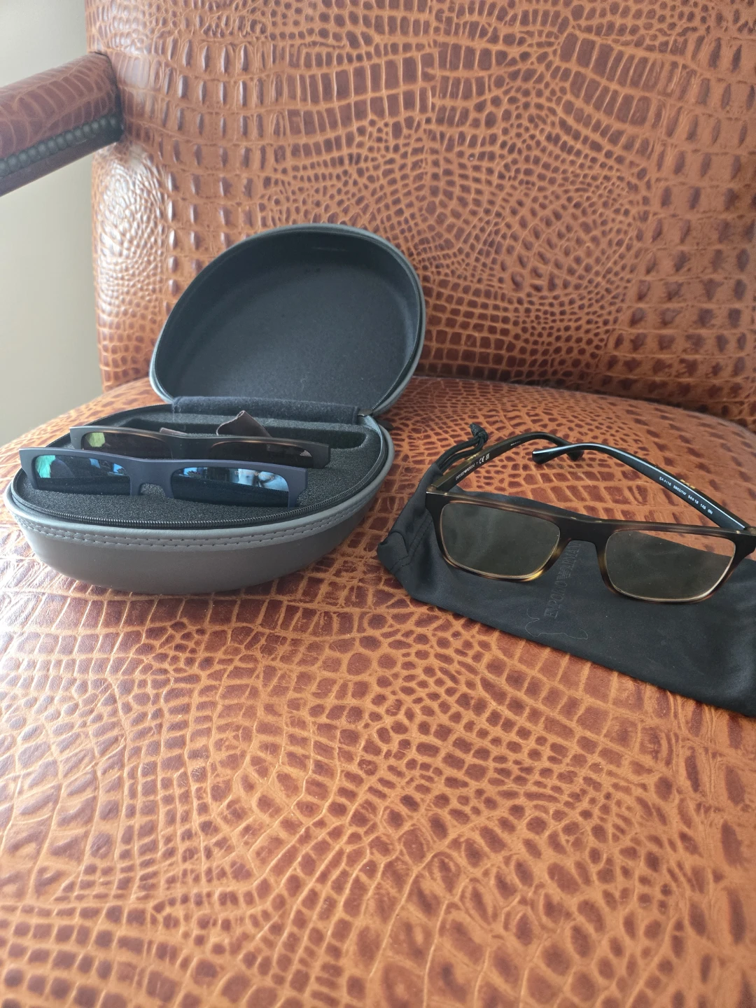 Emporio Armani EA4115 Eyeglasses with 2 Clip-On Lenses