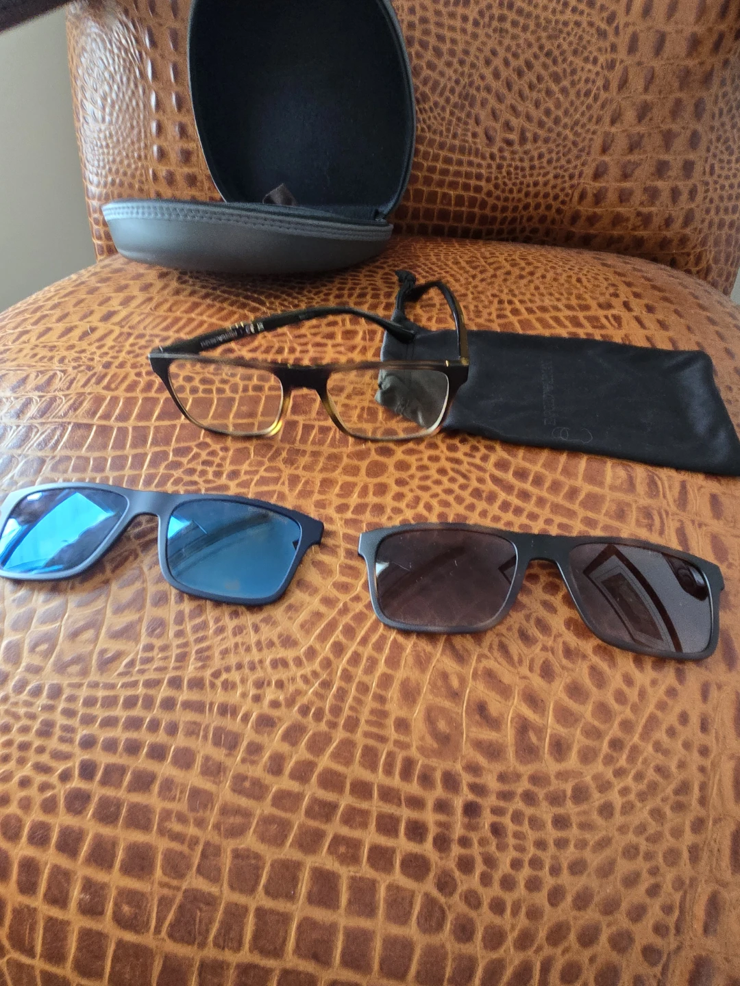 Emporio Armani EA4115 Eyeglasses with 2 Clip-On Lenses - photo 5