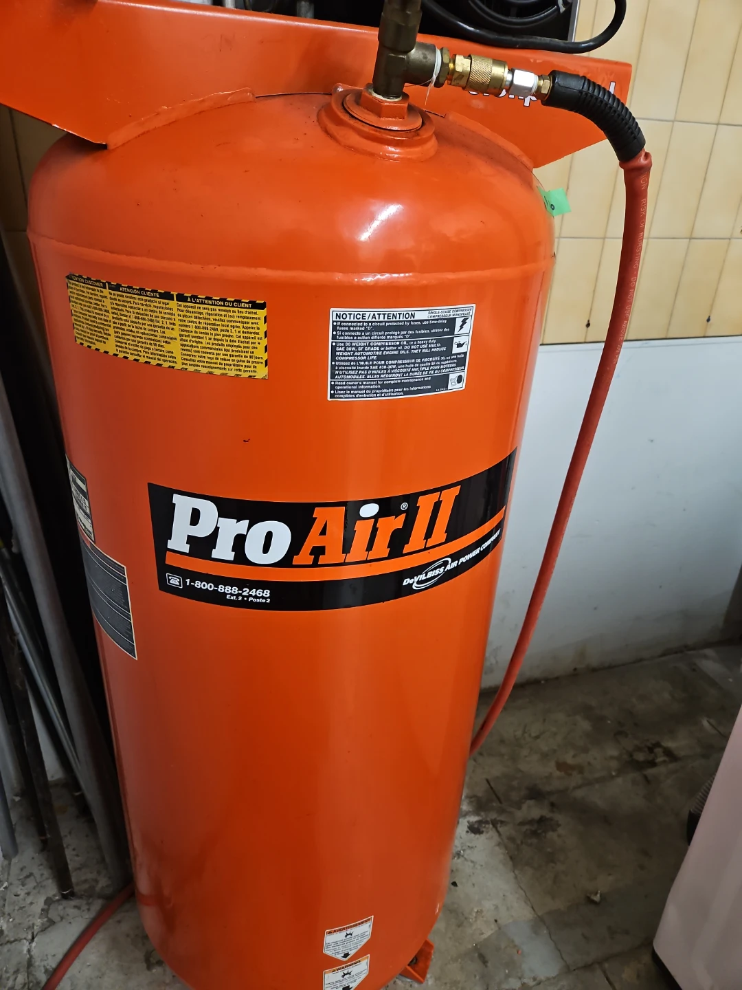 ProAirII 6.5hp 60 Gallon Air Compressor