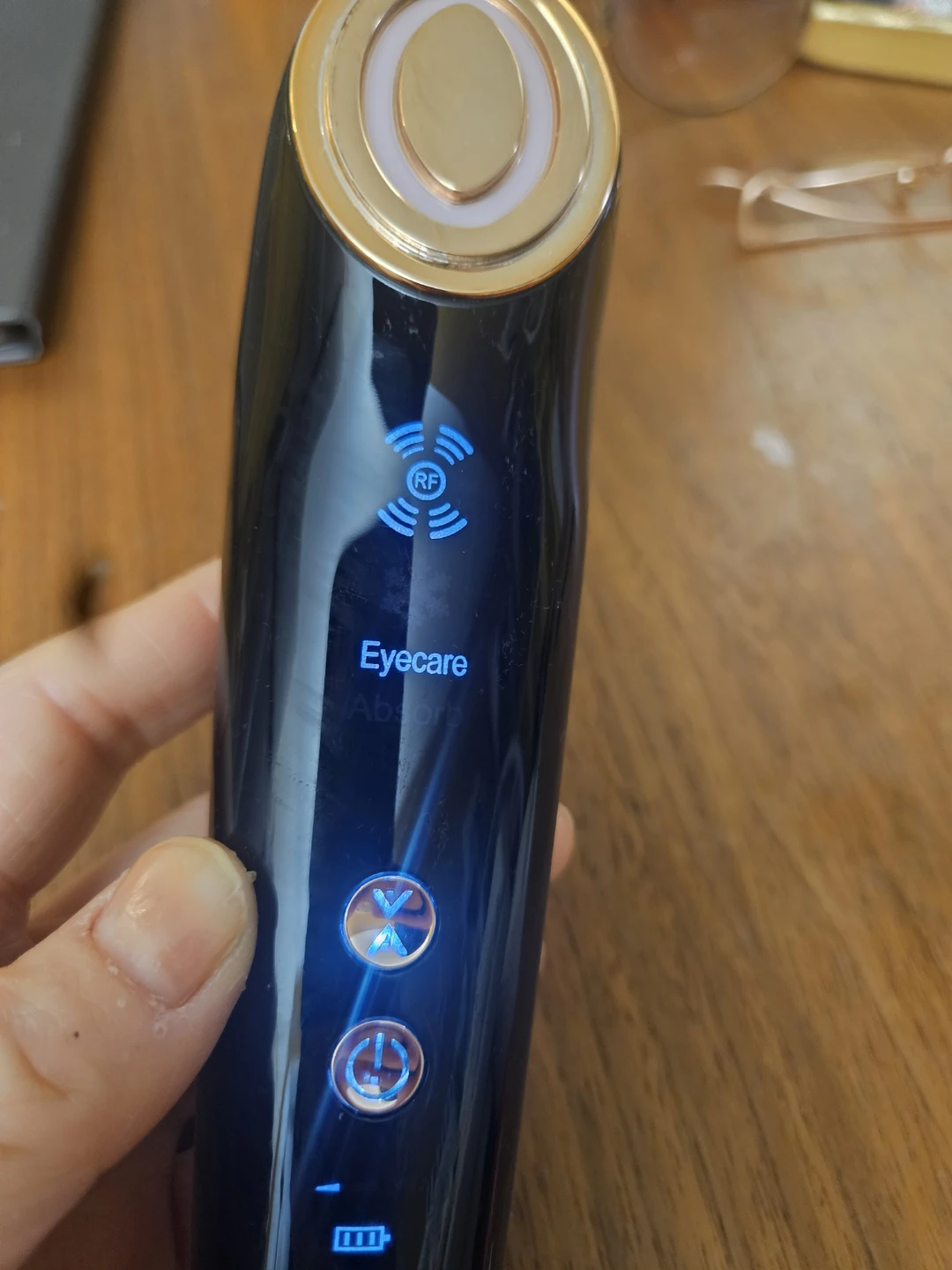 Black RF EMS Eyecare Device - photo 3