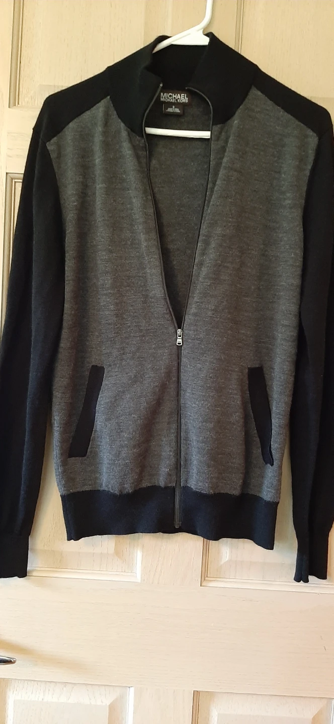 Michael Kors sweater, zipper & pockets - photo 3