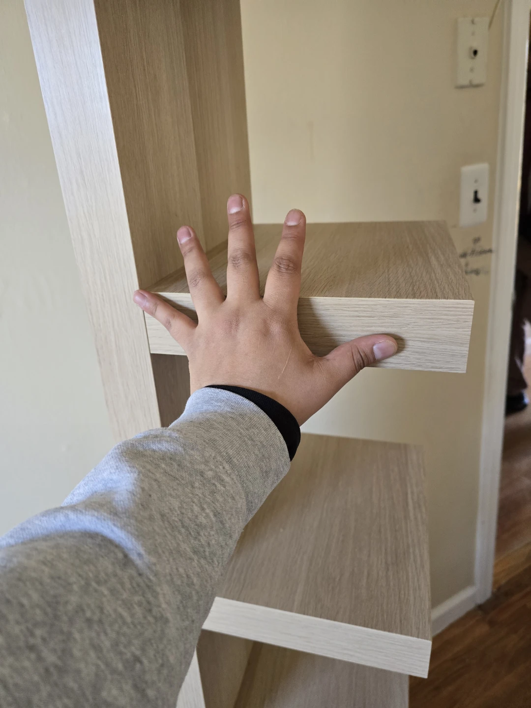 Tall Leaning Bookshelf - photo 3