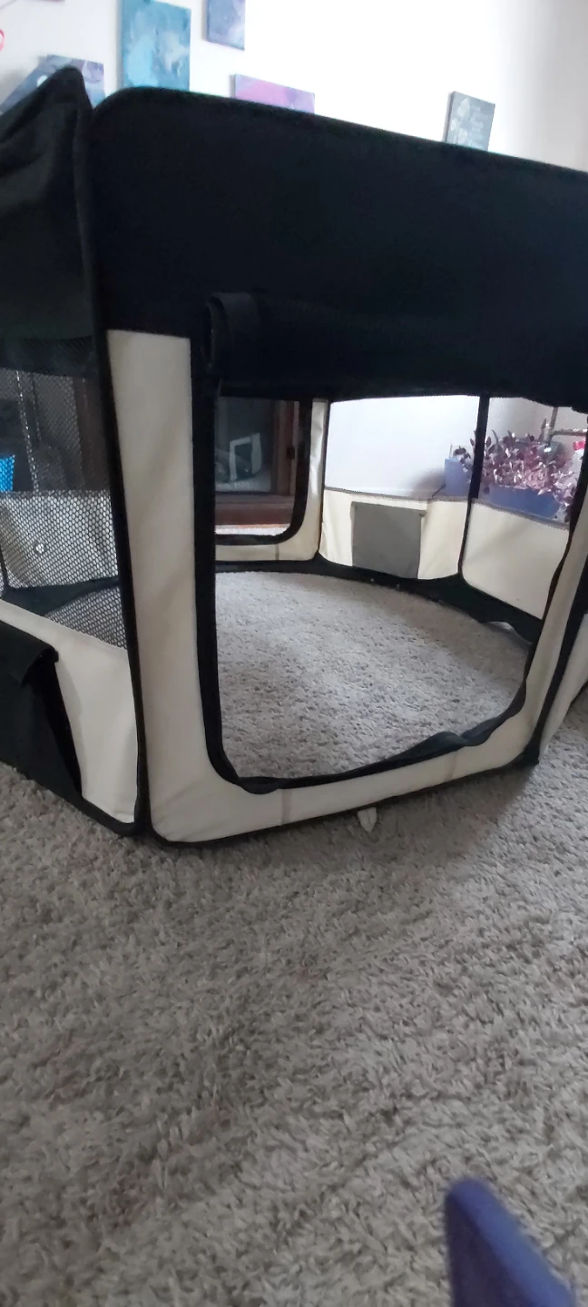 Portable Pet Playpen Tent Enclosure - photo 3