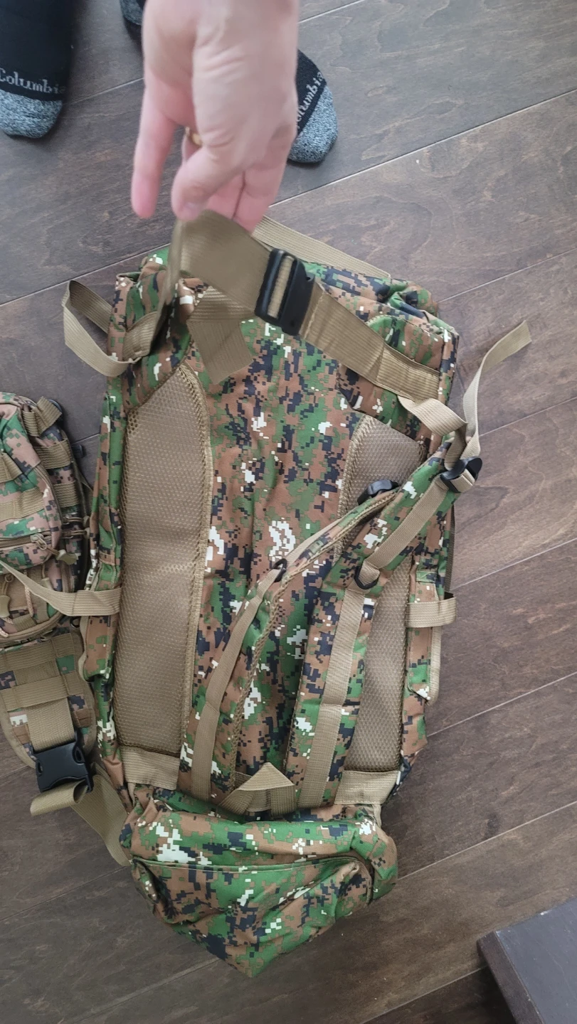 80-Liter New Outdoor Backpack: Featuring Multiple Storage .... - photo 5