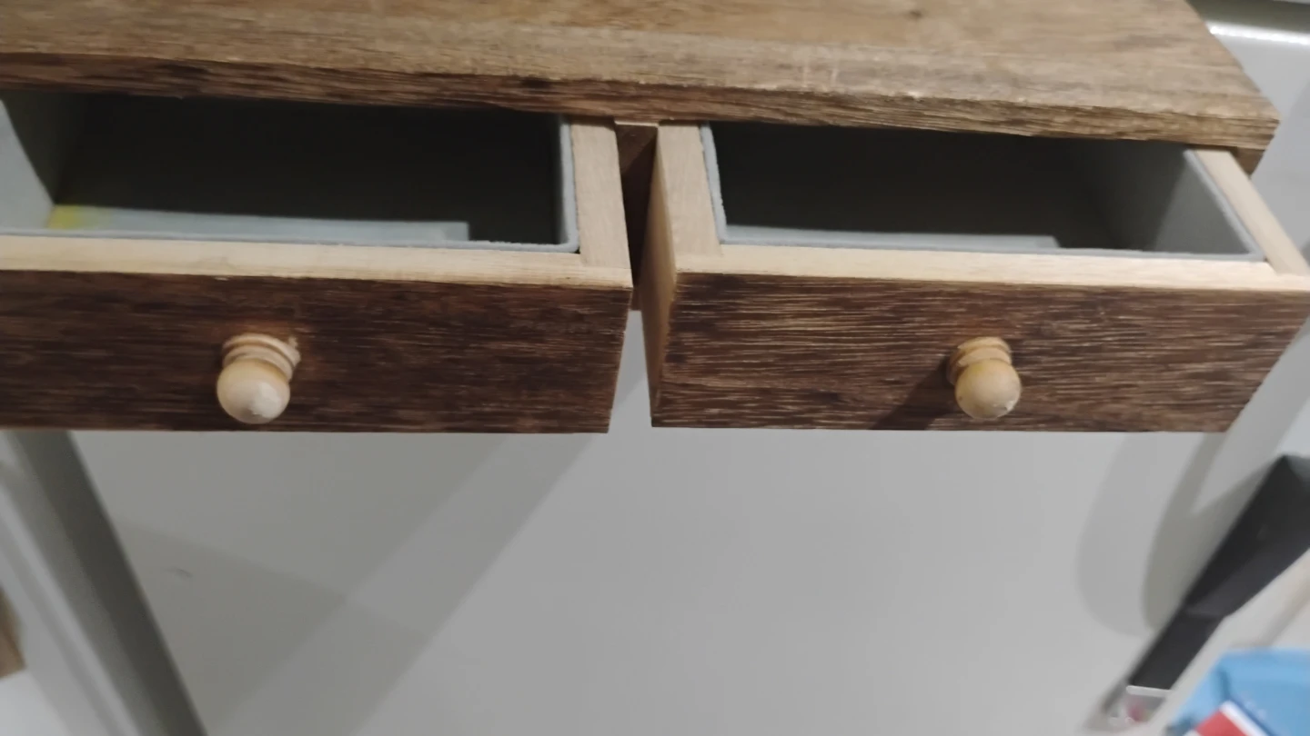 Wooden 4-Drawer Organizer Box - photo 3