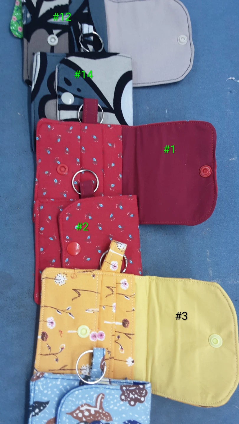 Handmade Fabric Card Holders - photo 5