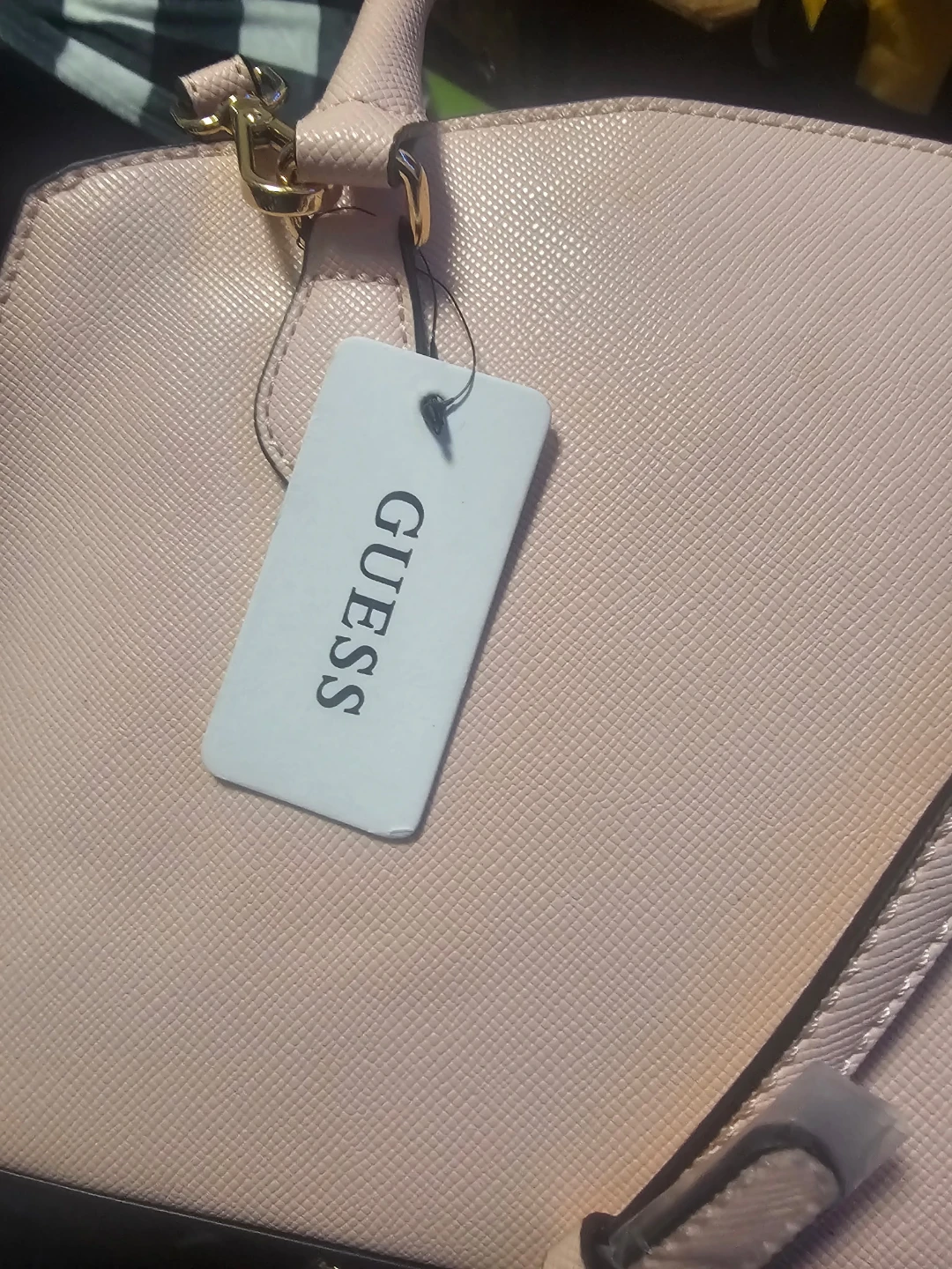 Guess "Jeanine" Satchel Purse - Rose Petal - photo 2