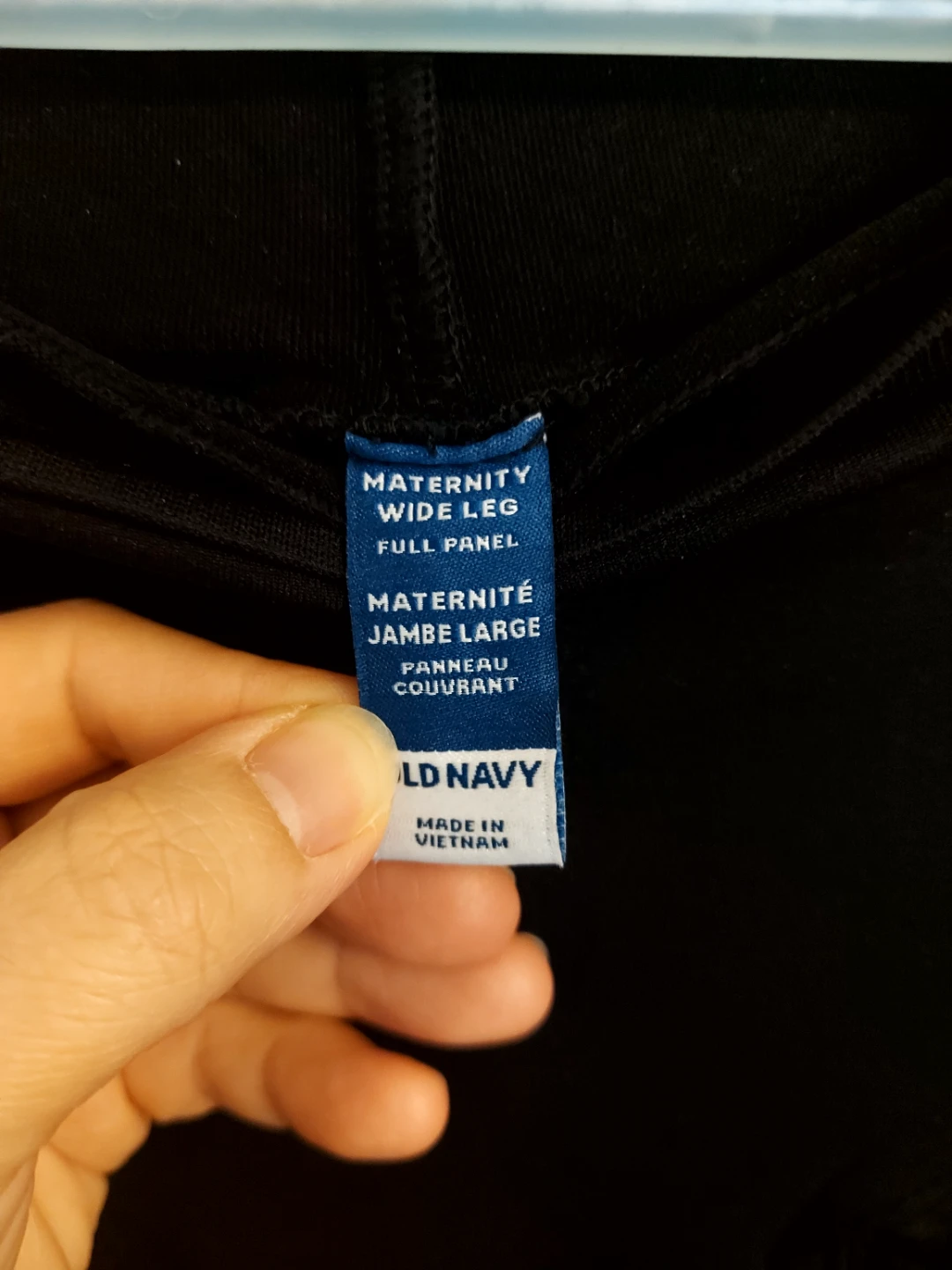 Old Navy Maternity Wide Leg Pants Size L Black - photo 5
