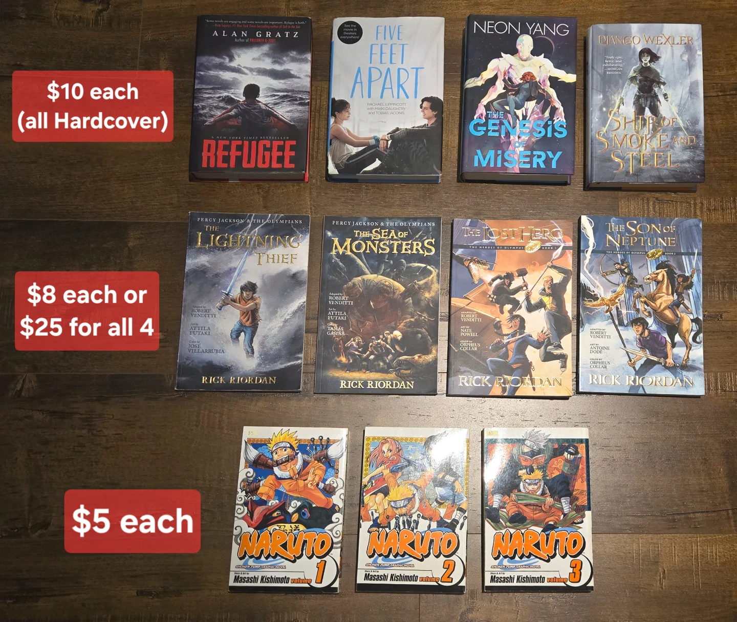 BOOK SALE — Moving Out! Everything Must Go    (2/3)