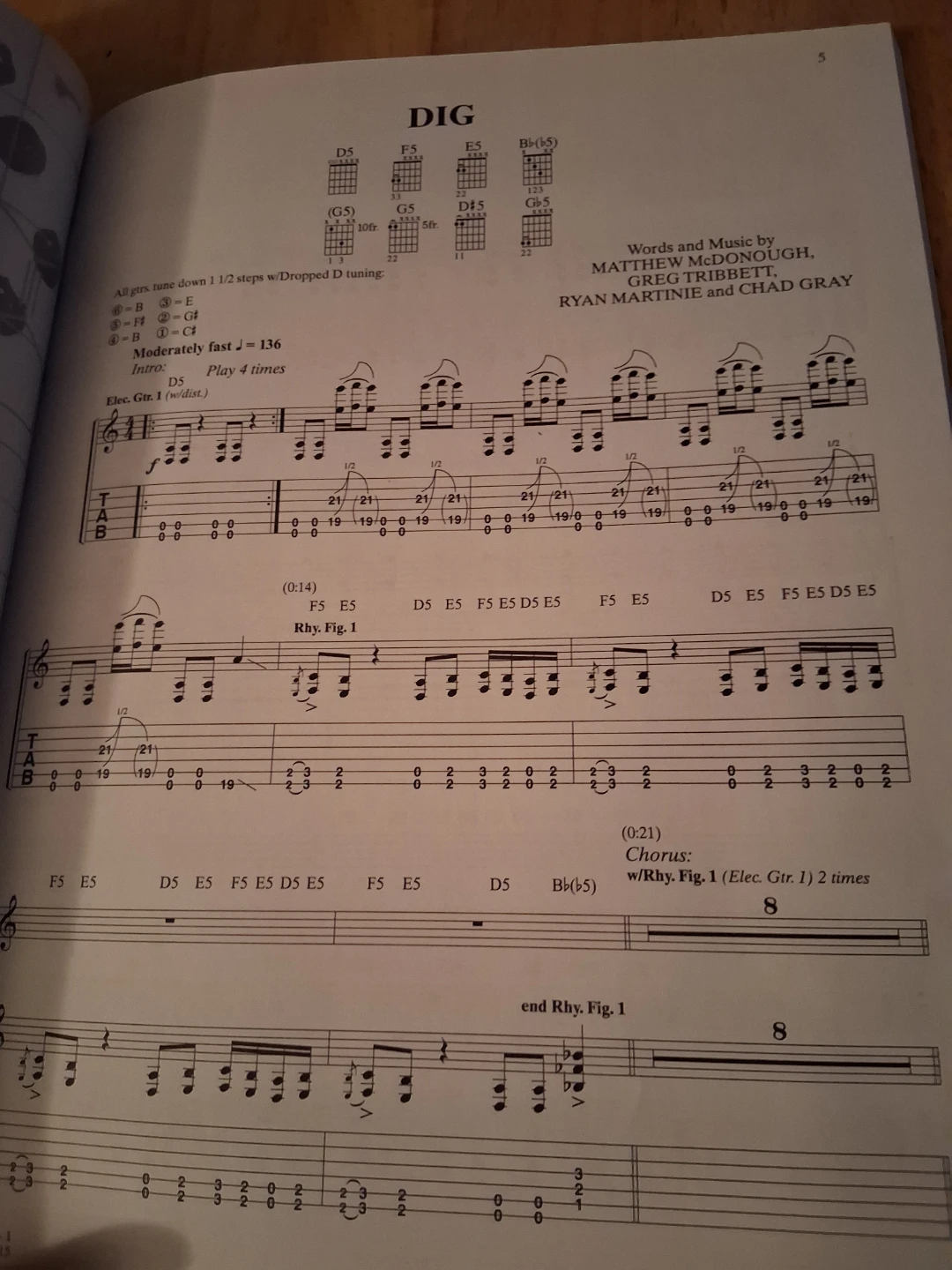 MUDVAYNE L.D. 50 Guitar Tab Book - photo 4
